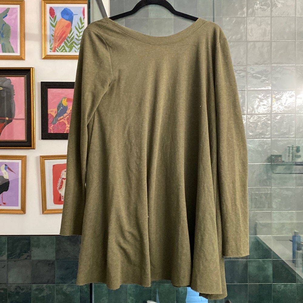 Free people green dress